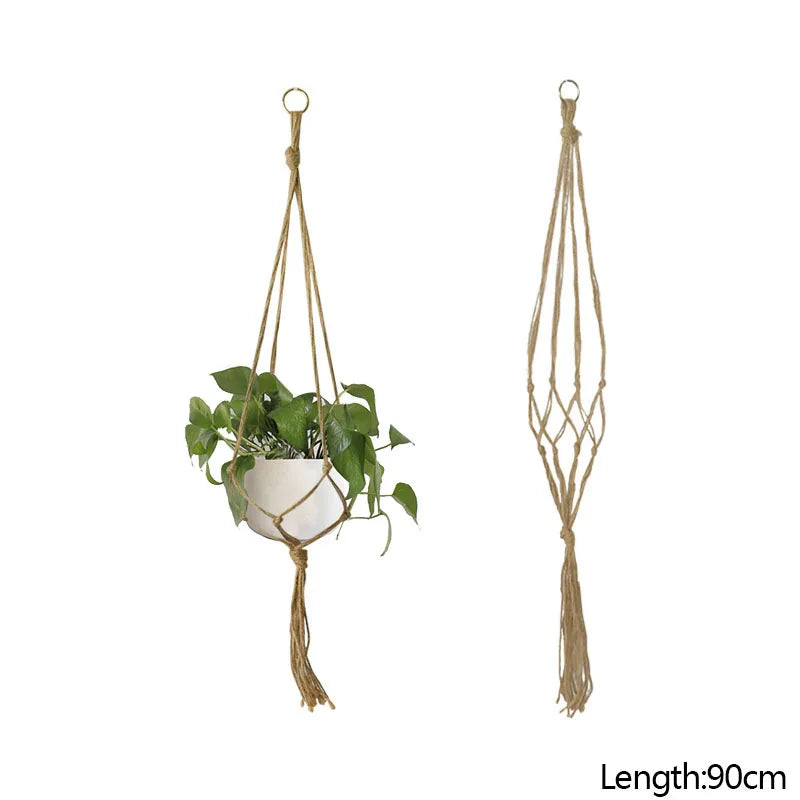 Macrame Plant Hanger Rope Basket Holder