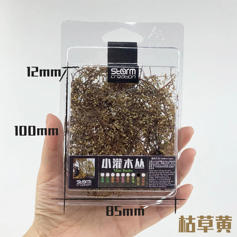 Simulation Forest Bush Diorama Scenery Materia
