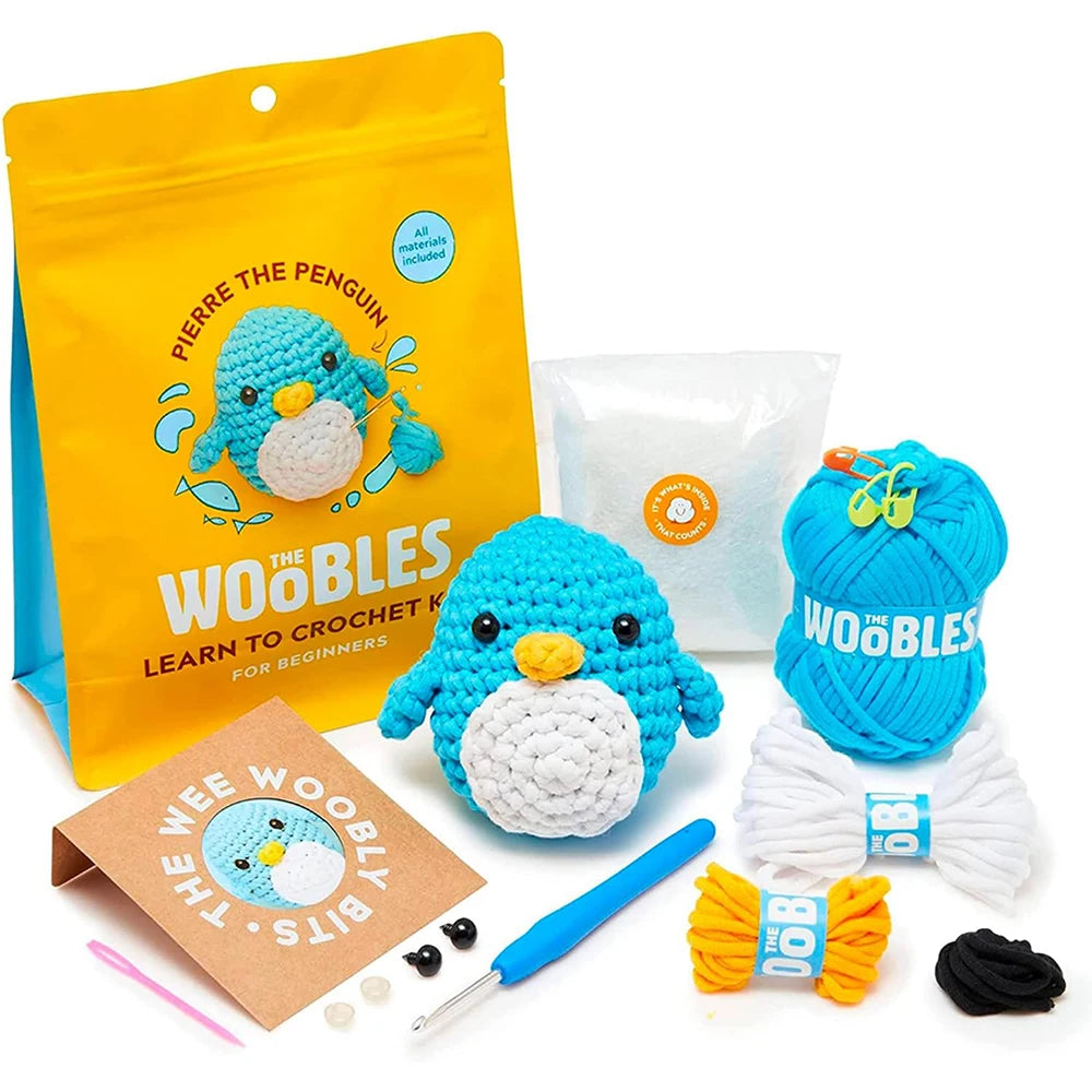 Kids Beginner Crochet Animal Kit