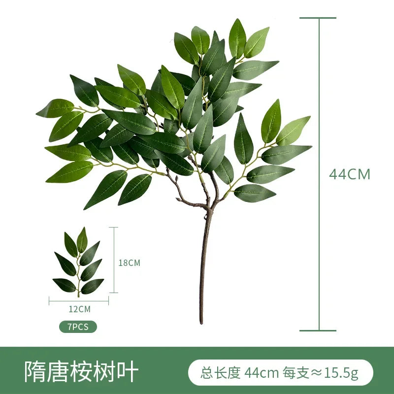 Artificial Eucalyptus Leaves for Floral Arrangements and Decor