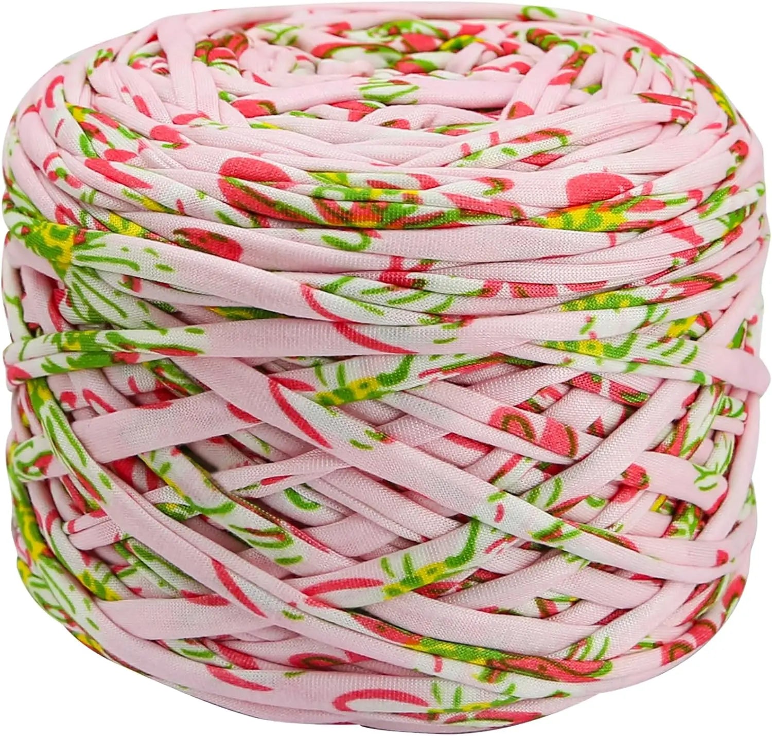 400g Thick T-Shirt Yarn – Elastic Fabric for DIY Crochet & Knitting