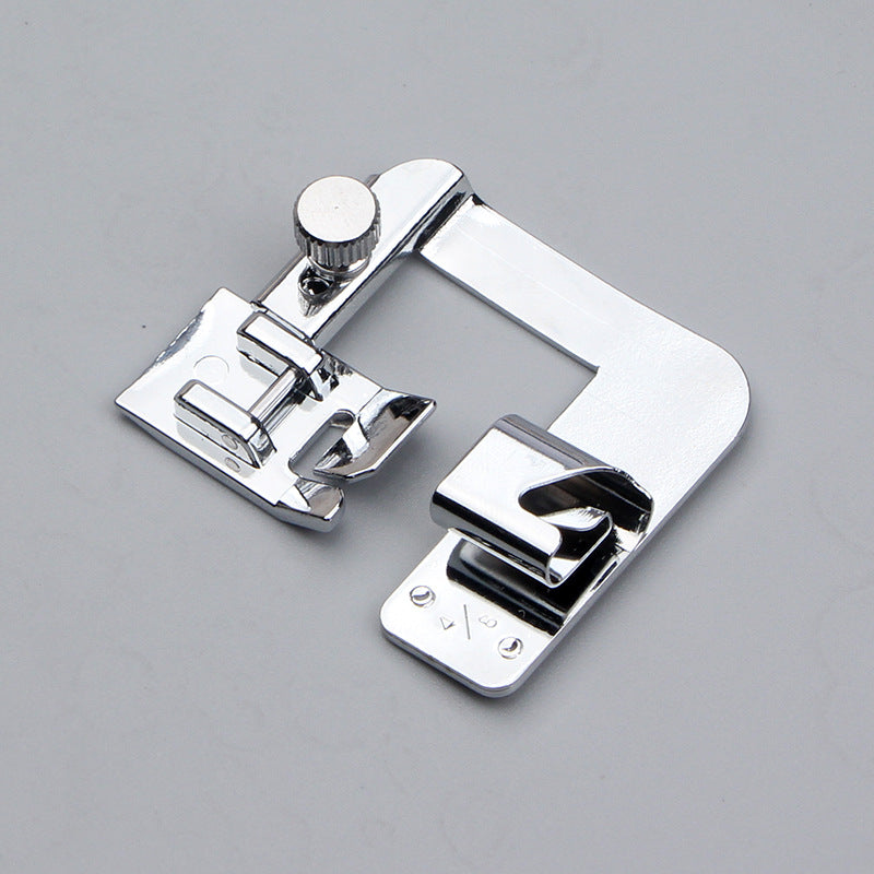 1pc Rolled Hem Presser Foot – 13/19/22mm for Domestic Sewing Machines