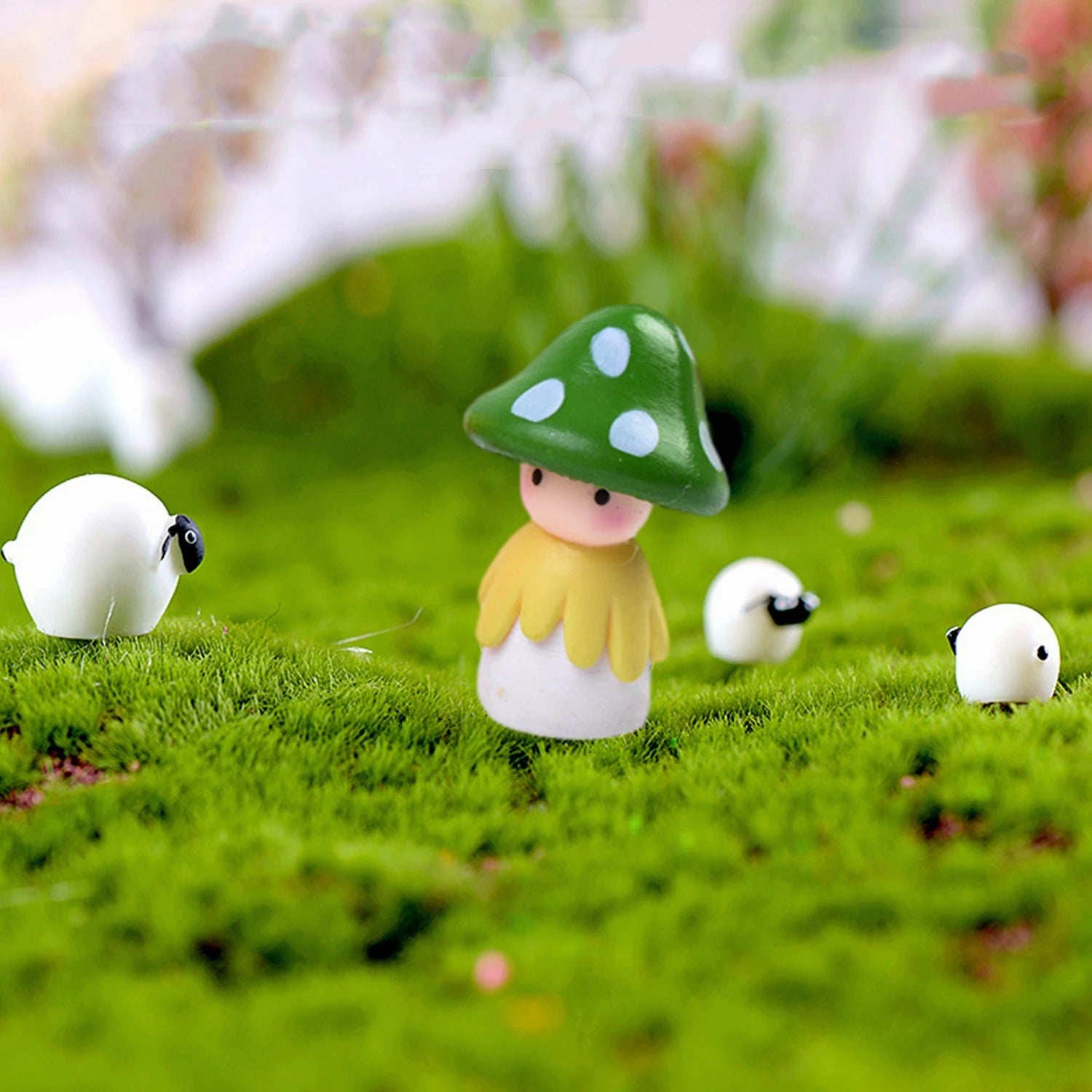 Miniature Fairy Garden Accessories – DIY Figurines for Pot & Landscape Décor