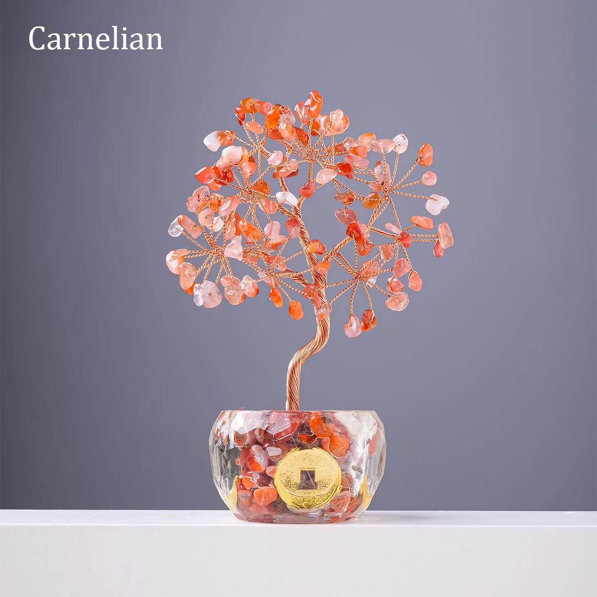 red agate money tree 7 Chakra Healing Crystal Money Tree – GrandlyBlessedSpecialties