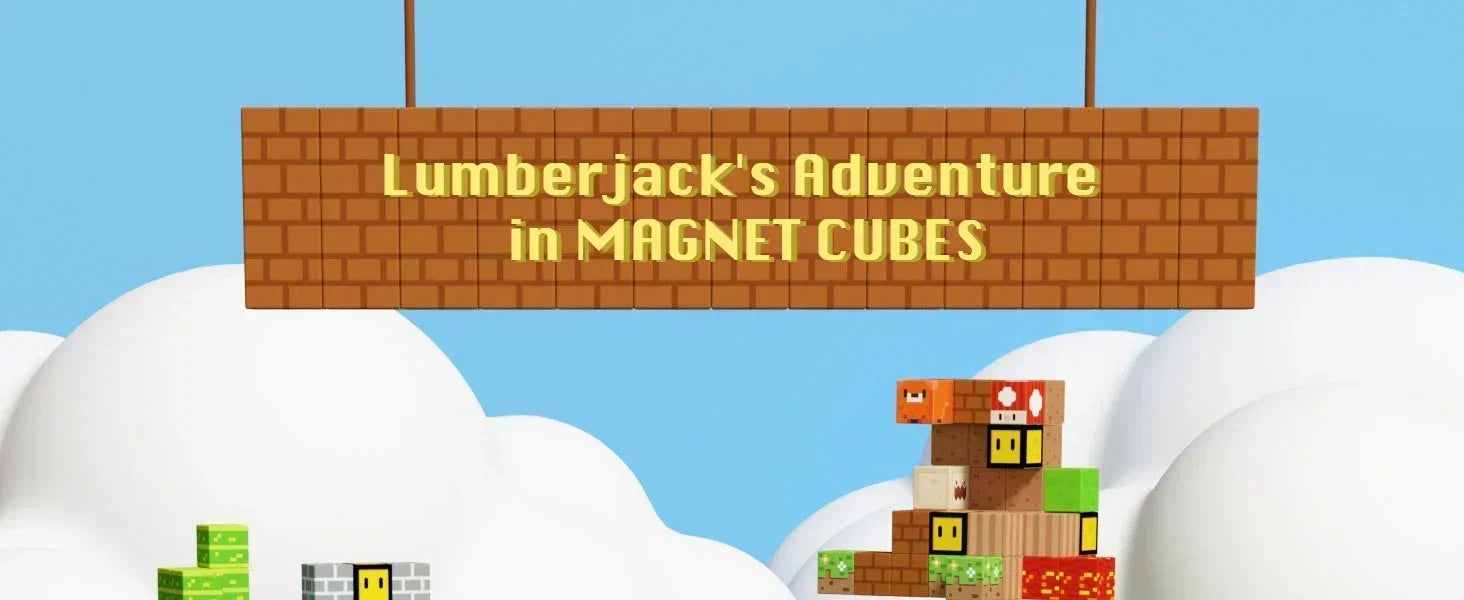 Magnetic Building Cube Set – STEM DIY Toy for Kids Age 3+