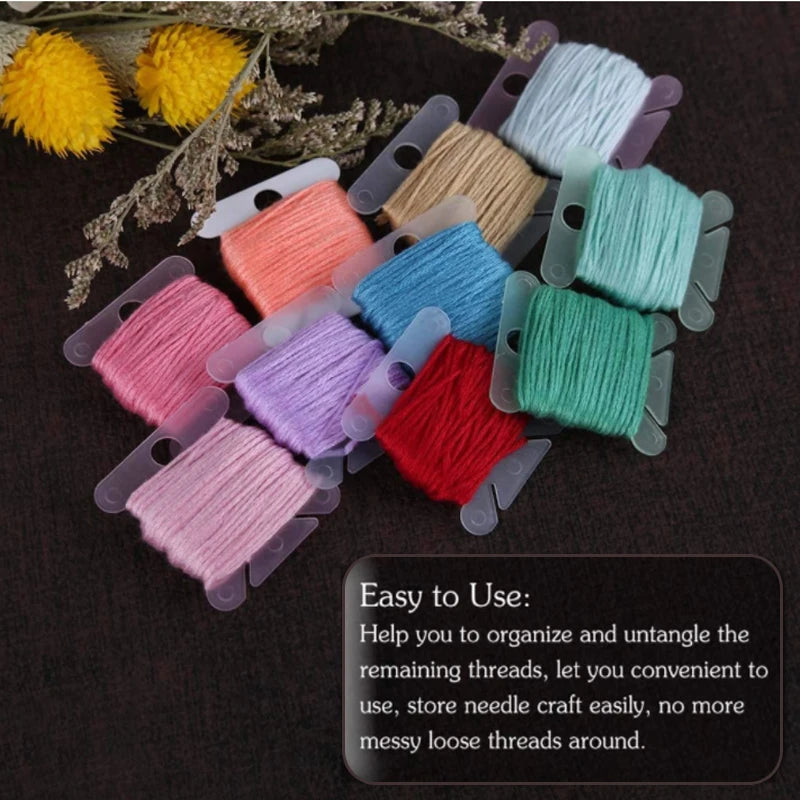 36-Grid Embroidery Floss Organizer Box Set