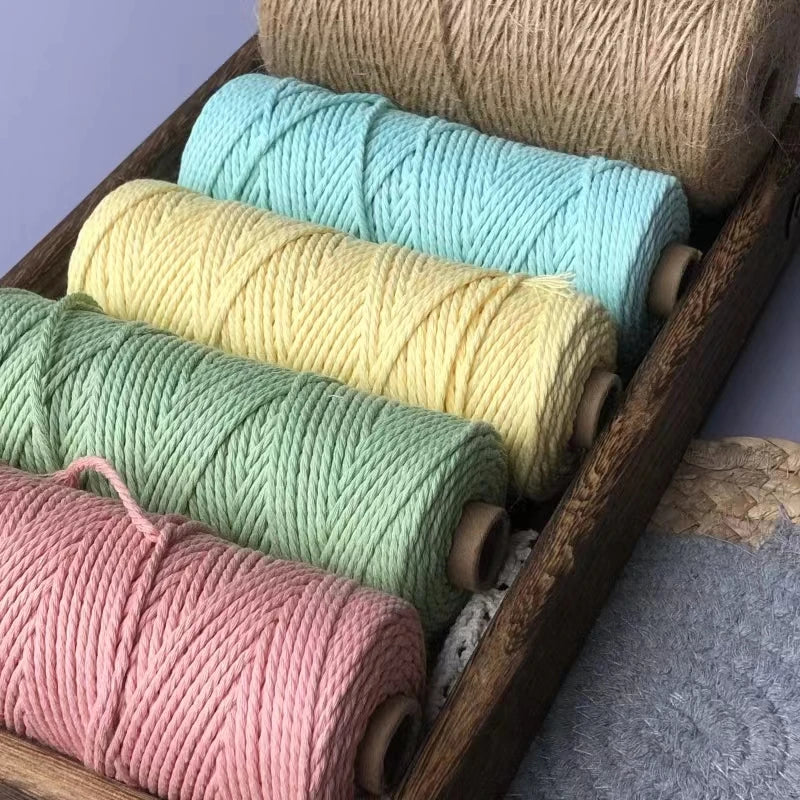 2mm Macrame Cord 100m Natural Twine String