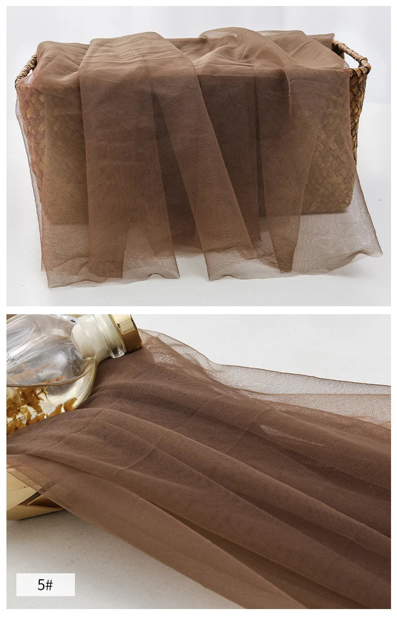 No Stretch Premium Corsetry Mesh Fabric