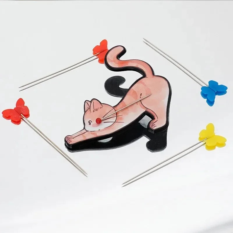 Magnetic Needle Minder Flower Leaf Holder