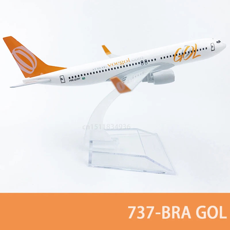 6-Inch Diecast Boeing Airplane Model (737–787 Series)