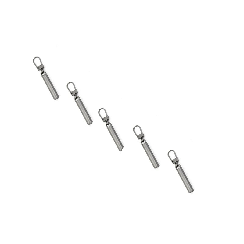 5pcs Detachable Metal Zipper Pull Tabs for Repair