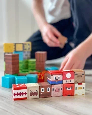 Magnetic Building Cube Set – STEM DIY Toy for Kids Age 3+