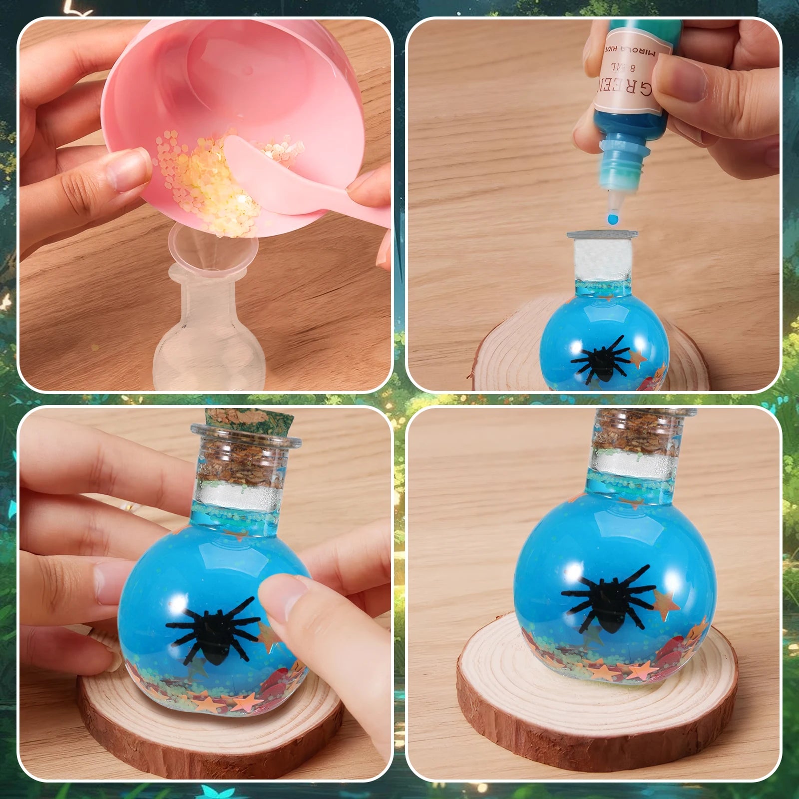 DIY Fairy Magic Potions Kit for Kids