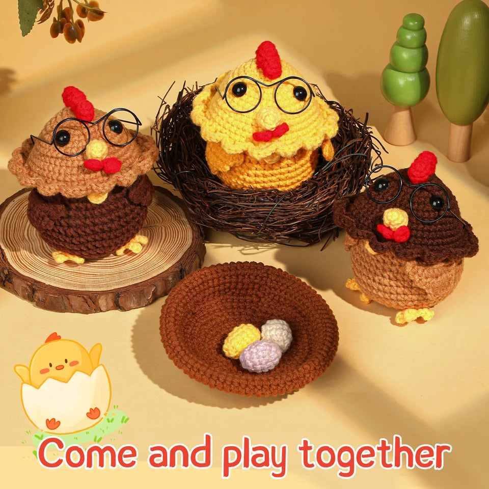 KRABALL Crochet Animal Kit for Beginners