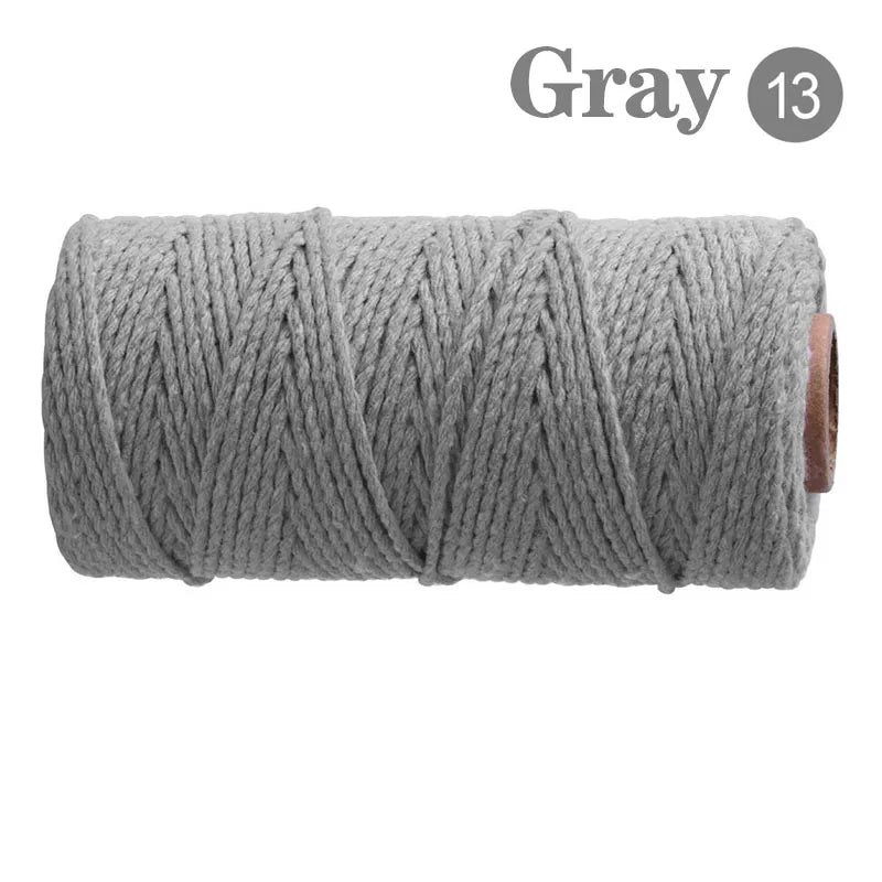 2mm Cotton Macrame Cord – 100M DIY Craft Rope