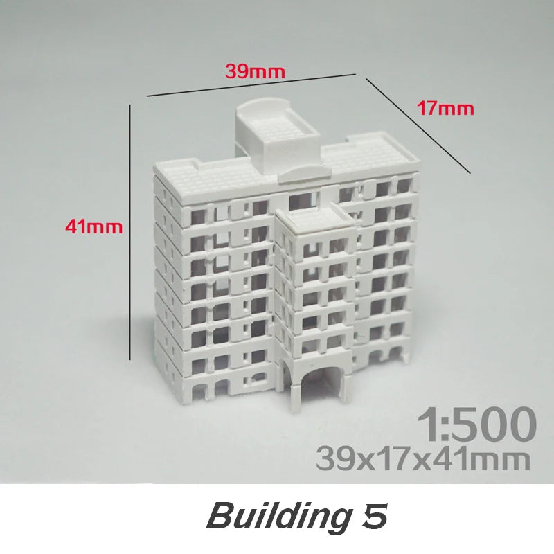 1:500 Scale Miniature ABS Architecture Model