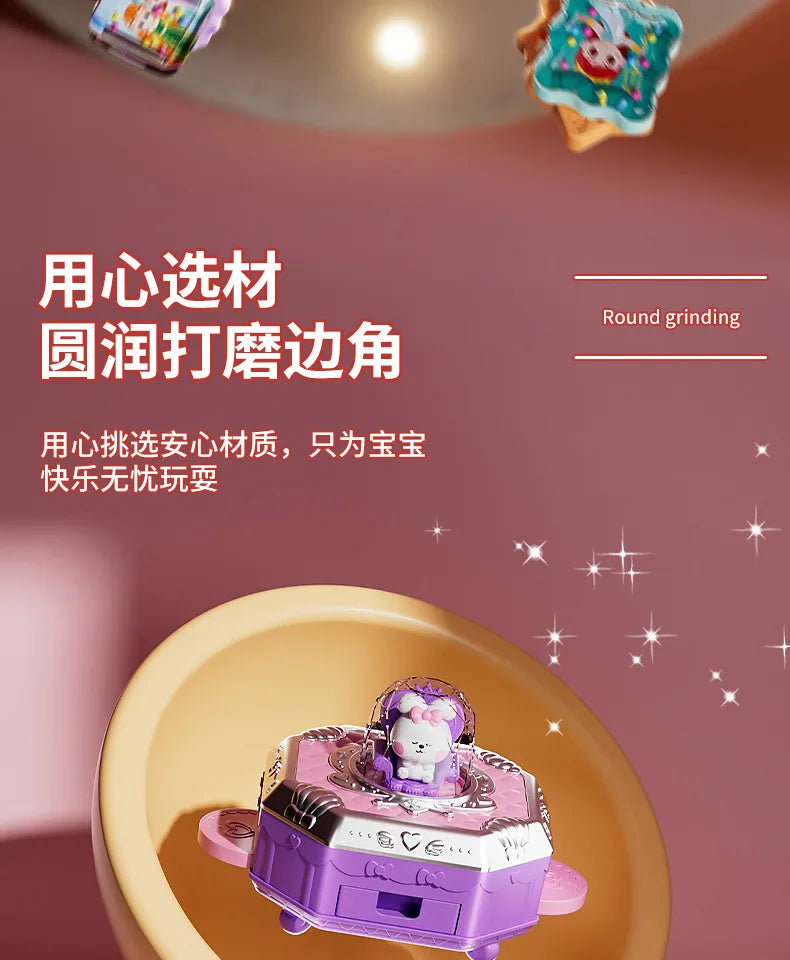 DIY Jewelry Maker Machine Bracelet Crafting Set with Cartoon Rabbit