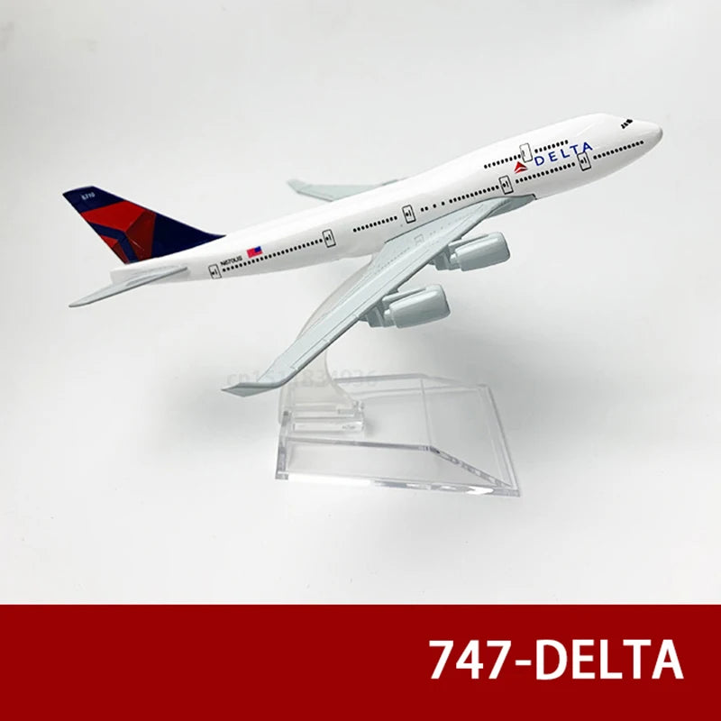 6-Inch Diecast Boeing Airplane Model (737–787 Series)