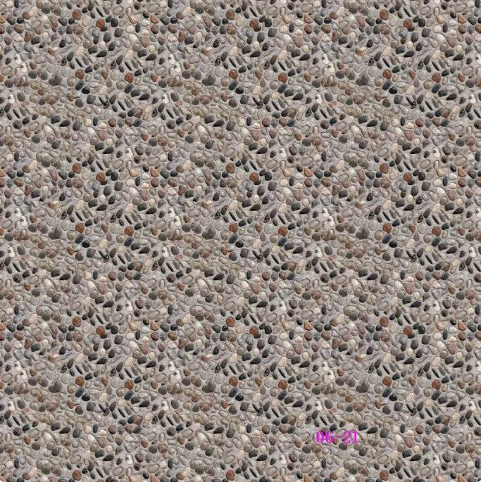 Miniature Road & Pavement Sticker Set (2pcs, 21x29cm)