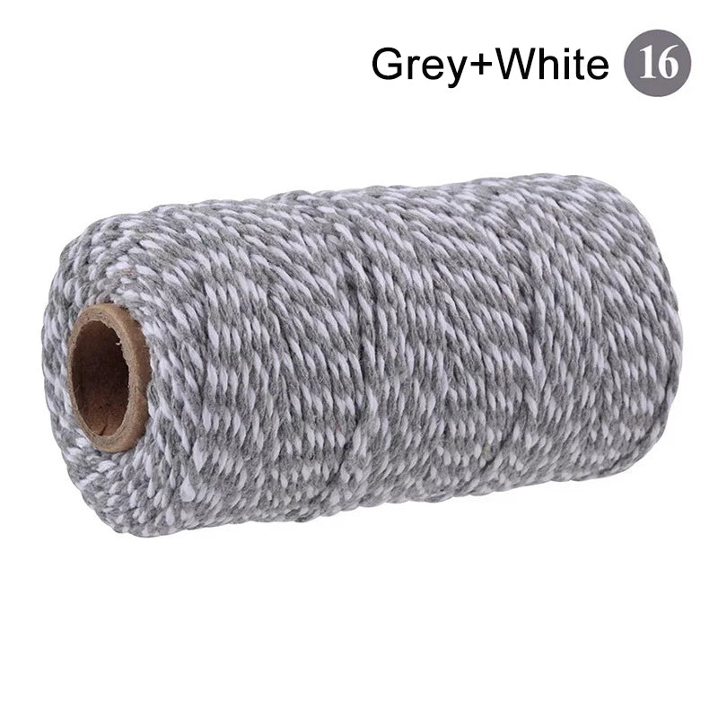 2mm Cotton Macrame Cord – 100M DIY Craft Rope