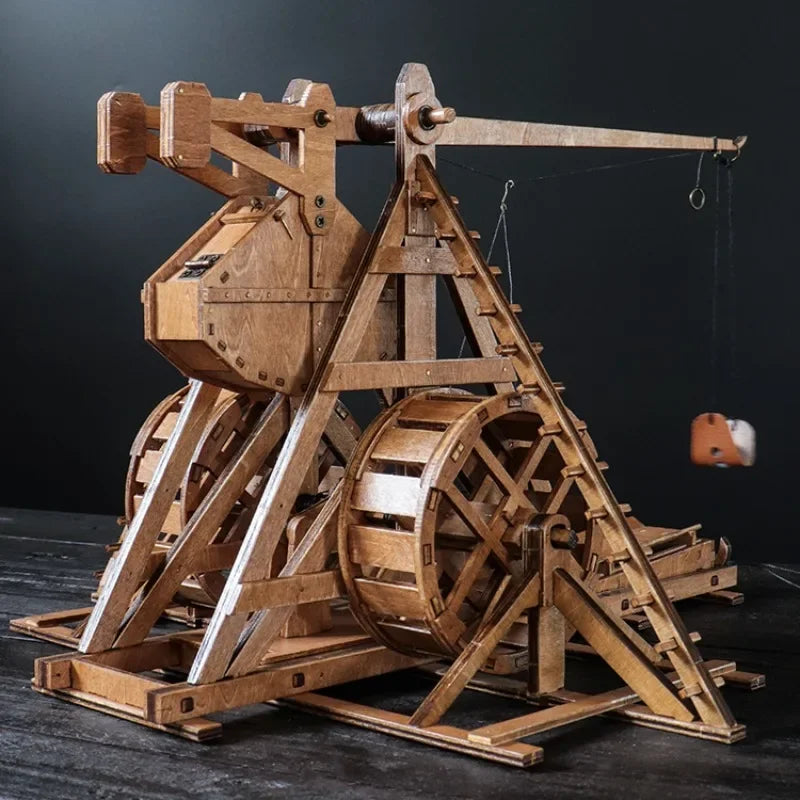 1:48 DIY Wooden Trebuchet Catapult Model