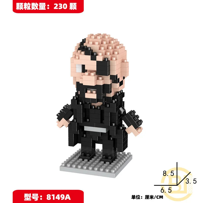 Disney Hero Micro Building Blocks – Cartoon Assembly Toy Gift for Kids