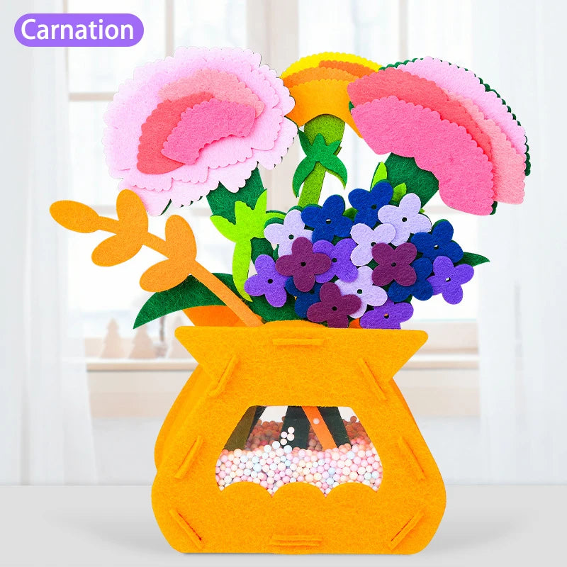 DIY Flower Pot Montessori Craft Kit for Kids of all ages