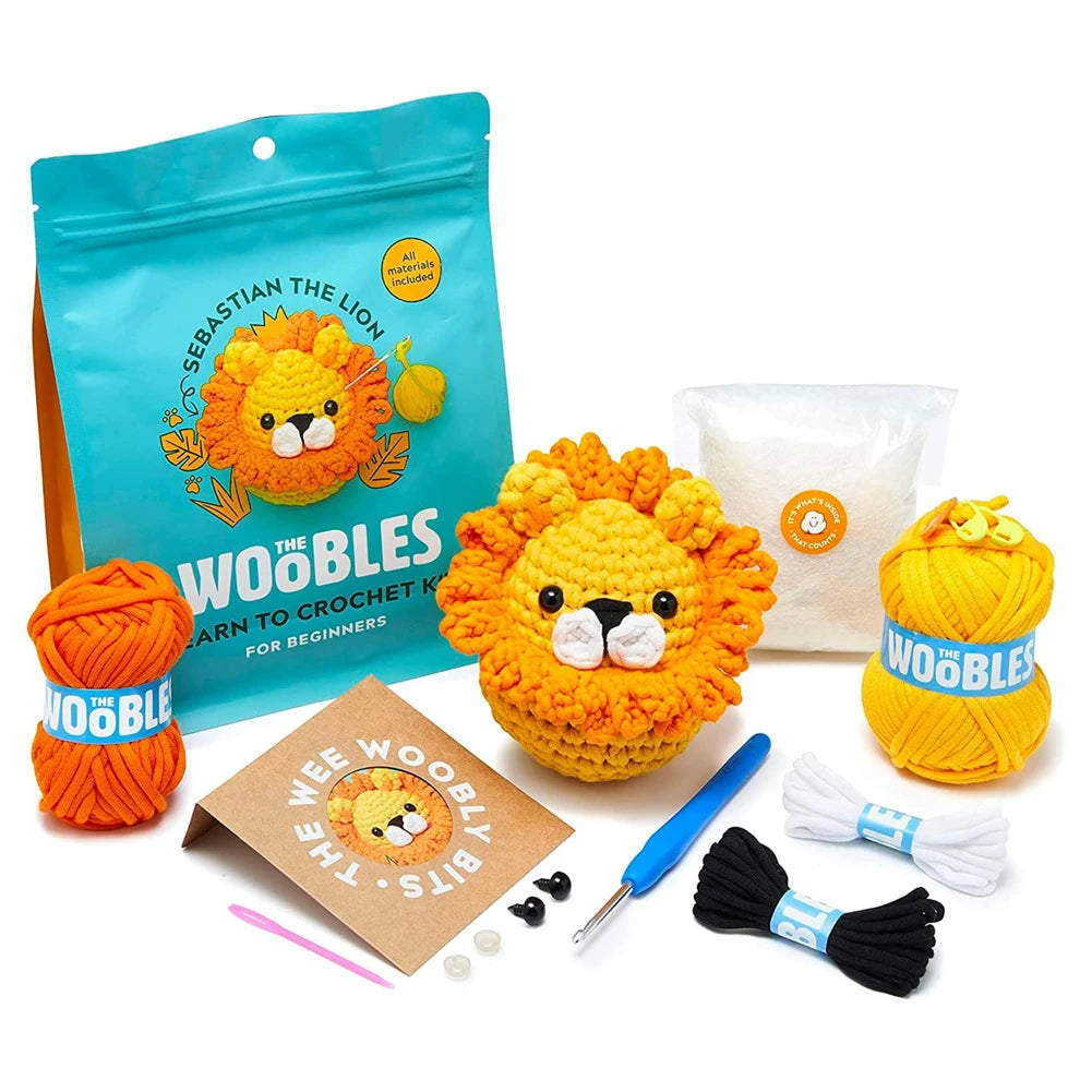 Kids Beginner Crochet Animal Kit