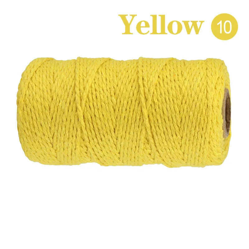 2mm Cotton Macrame Cord – 100M DIY Craft Rope
