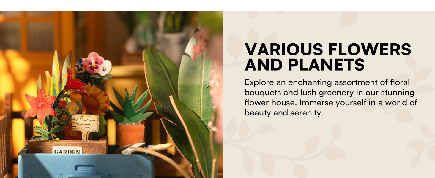 Robotime Rolife DIY Book Nook Miniature Dollhouse