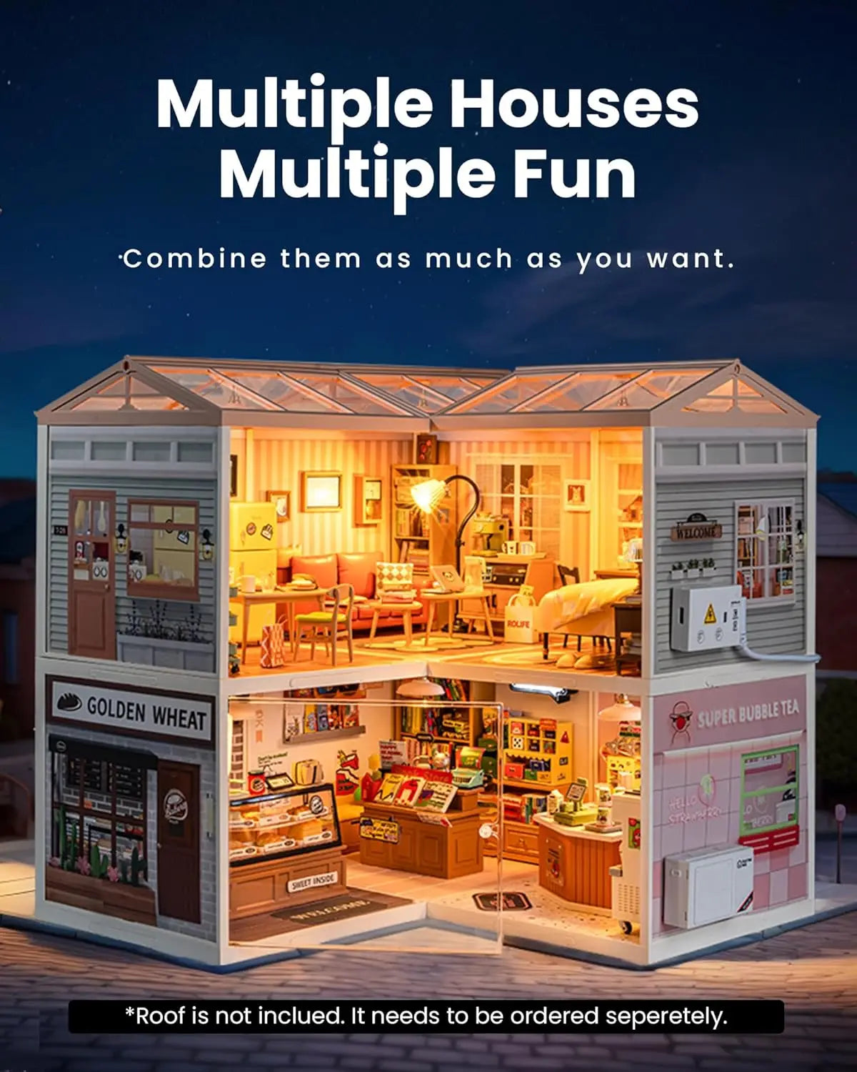 Robotime Miniature Dollhouse Kit – Supply Store