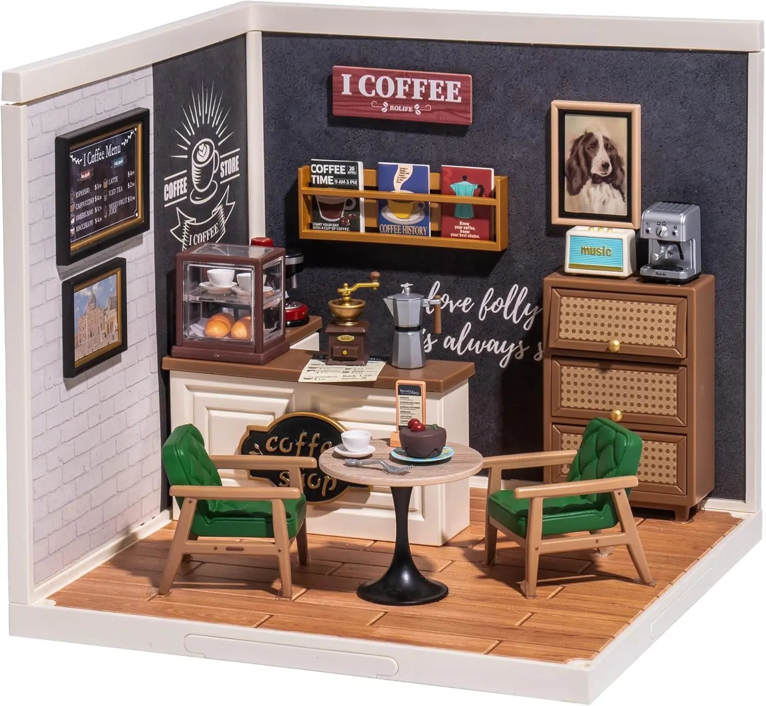 Robotime Miniature Dollhouse Kit – Supply Store