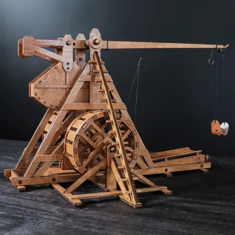 1:48 DIY Wooden Trebuchet Catapult Model