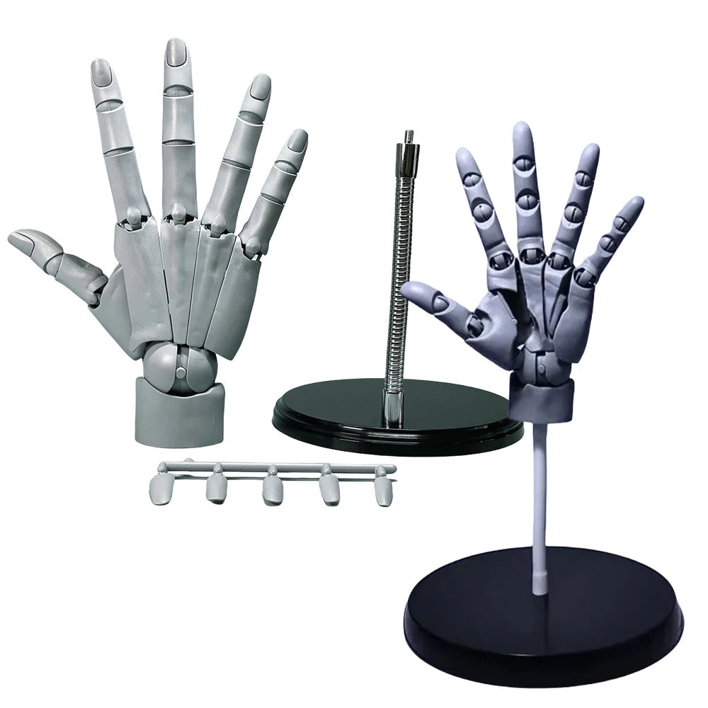 Articulated Hand Model for Drawing and Decoration