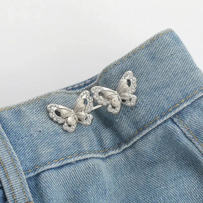 Adjustable Waist Buckle Button for Jeans
